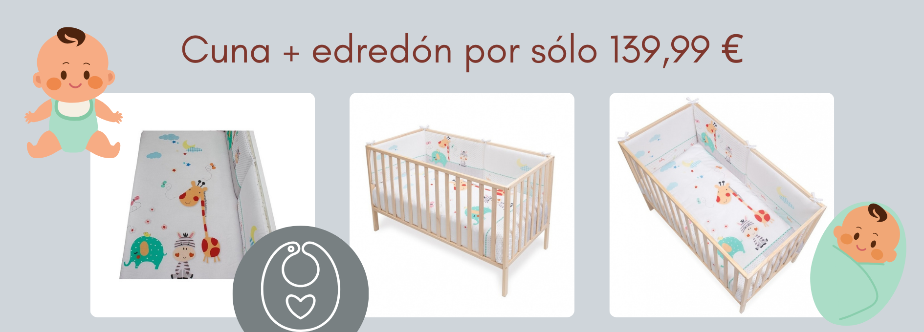 oferta cuna basic interbaby
